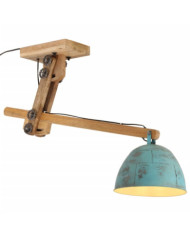 Plafonnier 25 W bleu délavé 105x30x65-108cm E27 | Mobilier & Déco