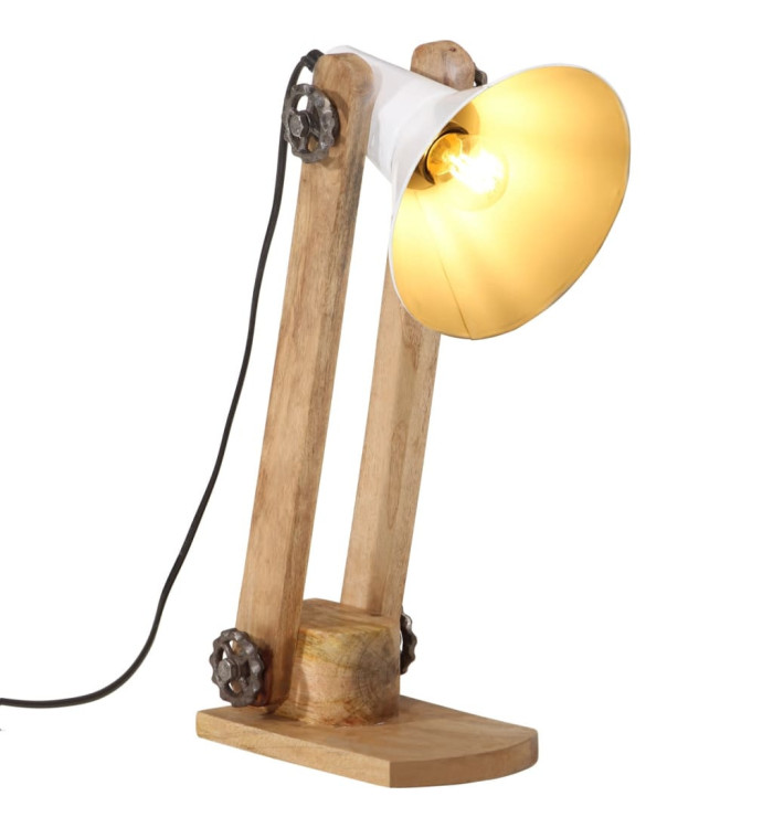 Lampe de bureau 25 W blanc 23x13x52 cm E27 | Mobilier & Déco