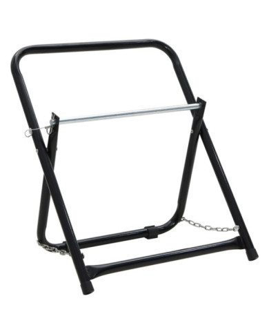 Chariot pour enrouleur de tuyau 48 cm 45 kg noir | Mobilier & Déco