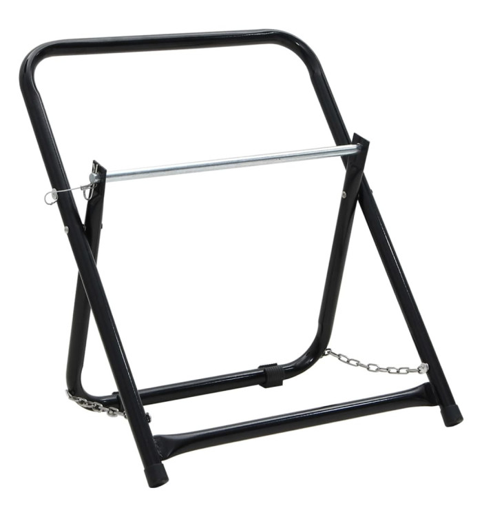 Chariot pour enrouleur de tuyau 48 cm 45 kg noir | Mobilier & Déco