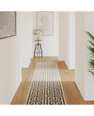 Tapis intérieur extérieur à poils courts 80x300 cm antidérapant | Mobilier & Déco