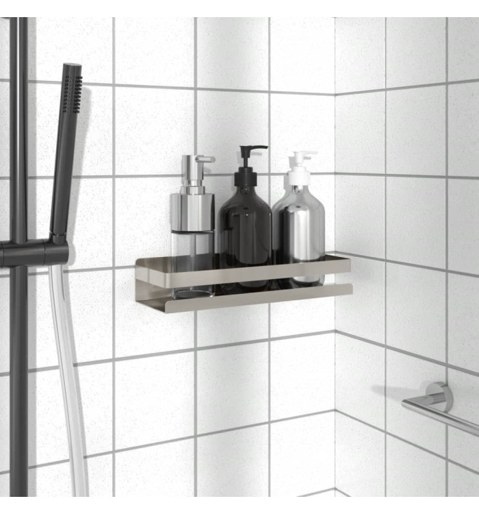 Étagère de douche 30x10x6 cm acier inoxydable 304 brossé | Mobilier & Déco