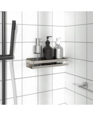 Étagère de douche 30x10x6 cm acier inoxydable 304 brossé | Mobilier & Déco