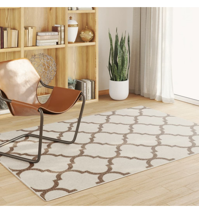 Tapis intérieur extérieur à poils courts 160x230cm antidérapant | Mobilier & Déco