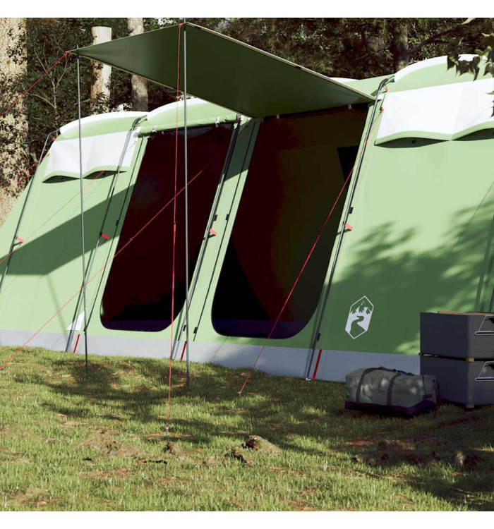 Tente familiale tunnel 8 personnes vert imperméable | Mobilier & Déco