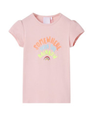 T-shirt pour enfants rose clair 92 | Mobilier & Déco