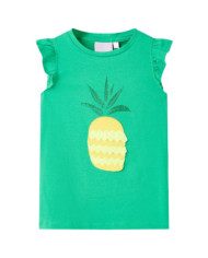 T-shirt pour enfants vert 92 | Mobilier & Déco