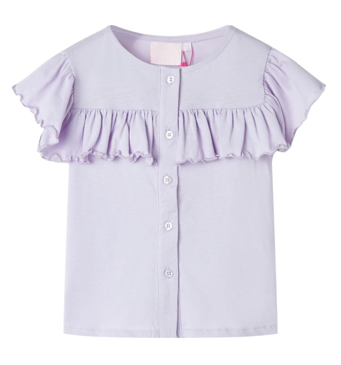 T-shirt pour enfants lila 104 | Mobilier & Déco