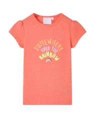 T-shirt pour enfants corail 140 | Mobilier & Déco