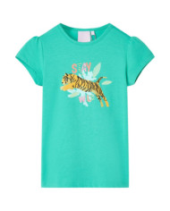 T-shirt pour enfants menthe 128 | Mobilier & Déco