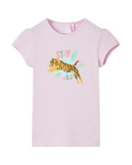 T-shirt pour enfants lila 128 | Mobilier & Déco