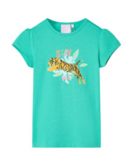 T-shirt pour enfants menthe 104 | Mobilier & Déco