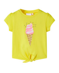 T-shirt pour enfants jaune 104 | Mobilier & Déco