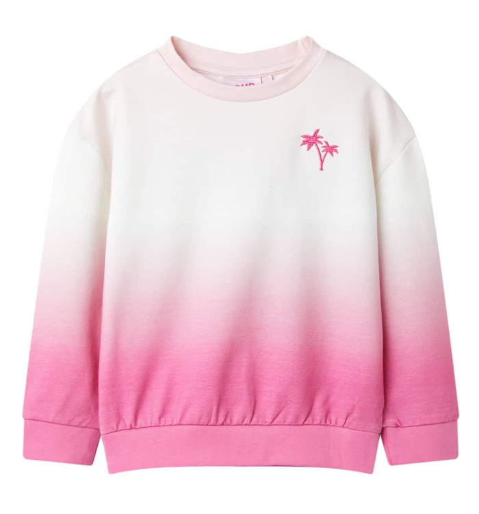 Sweatshirt pour enfants rose clair 116 | Mobilier & Déco