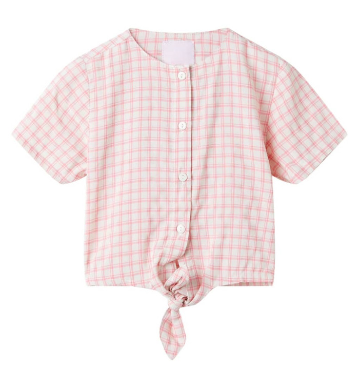 T-shirt pour enfants écru 116 | Mobilier & Déco