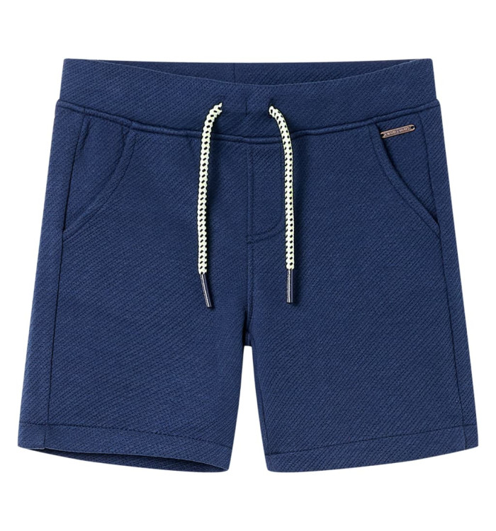 Short pour enfants avec cordon de serrage bleu foncé 92 | Mobilier & Déco