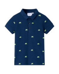 Polo pour enfants bleu marine 140 | Mobilier & Déco