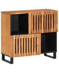 Buffet 80x34x75 cm bois d'acacia massif | Mobilier & Déco