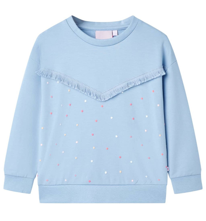 Sweatshirt pour enfants bleu 140 | Mobilier & Déco