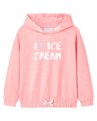 Sweatshirt à capuche pour enfants rose vif 92 | Mobilier & Déco