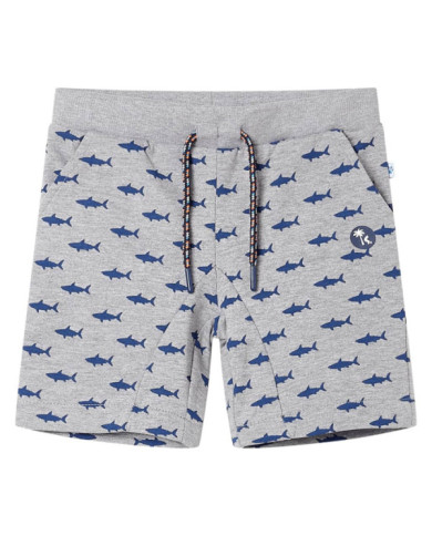 Short pour enfants avec cordon de serrage mélange gris clair 92 | Mobilier & Déco