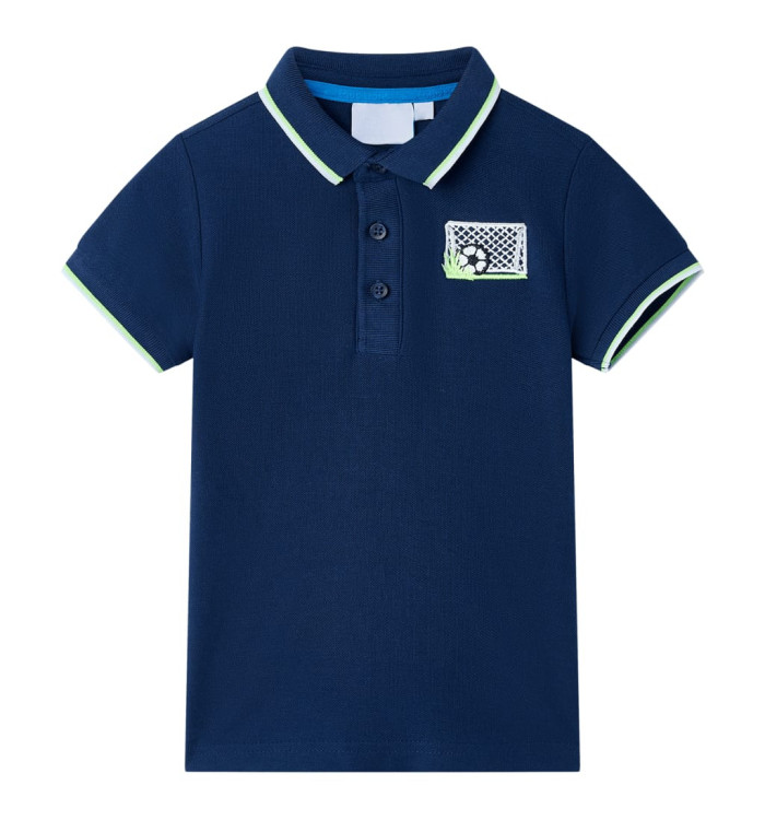 Polo pour enfants bleu marine 92 | Mobilier & Déco