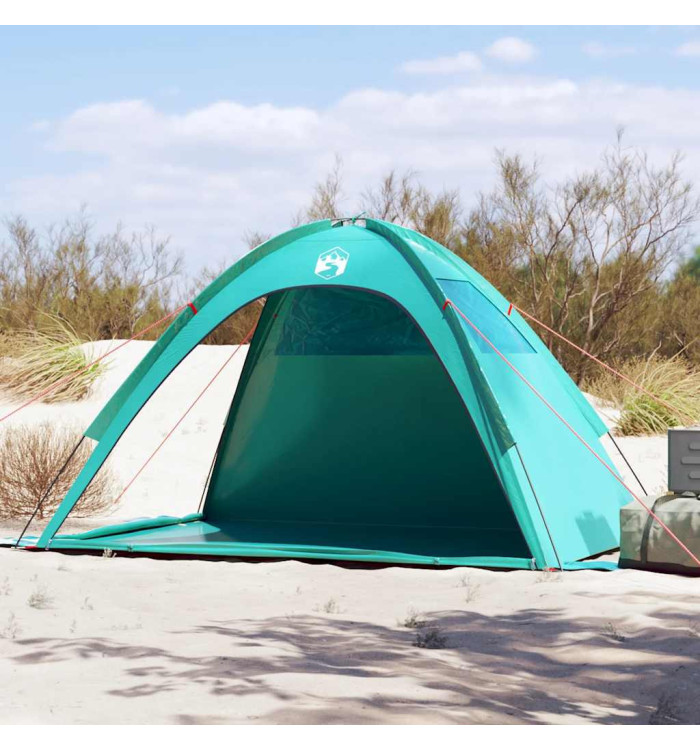 Tente de plage vert d'eau imperméable | Mobilier & Déco