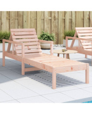 Chaise longue 199,5x62x55 cm bois massif de douglas | Mobilier & Déco