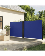 Auvent latéral rétractable bleu 180x600 cm | Mobilier & Déco