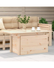 Table de jardin 100x50x75 cm bois massif de pin | Mobilier & Déco