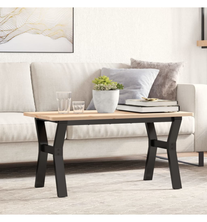 Pieds de table basse cadre en Y 80x40x43 cm acier | Mobilier & Déco