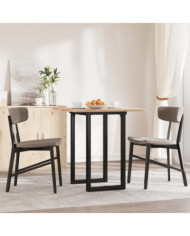 Pieds de table à manger cadre en O 60x40x73 cm acier | Mobilier & Déco