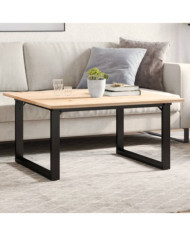 Pieds de table basse cadre en O 80x70x43 cm acier | Mobilier & Déco