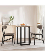Pieds de table à manger cadre en O 50x40x73 cm acier | Mobilier & Déco
