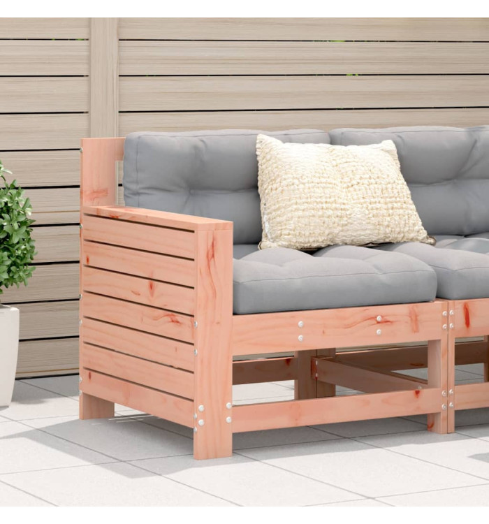 Canapé de jardin accoudoir 69x62x70,5 cm bois massif douglas | Mobilier & Déco