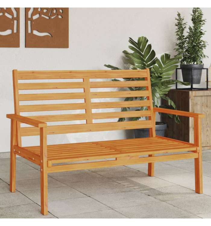 Canapé de jardin 120 cm bois d'acacia massif | Mobilier & Déco