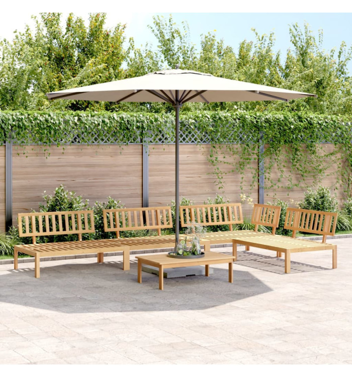 Salon palette de jardin 5 pcs bois d'acacia massif | Mobilier & Déco