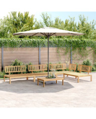 Salon palette de jardin 5 pcs bois d'acacia massif | Mobilier & Déco