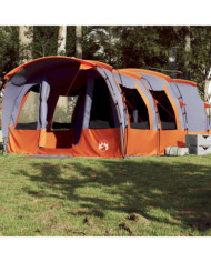 Tente familiale tunnel 8 personnes gris imperméable | Mobilier & Déco