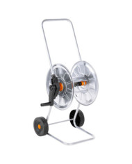 Chariot pour enrouleur de tuyau de 50 m 1/2" ou 35 m 3/4" acier | Mobilier & Déco