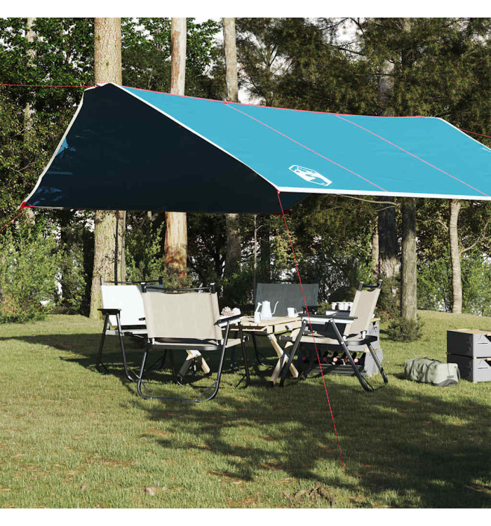 Bâche de camping bleu 420x440 cm imperméable | Mobilier & Déco