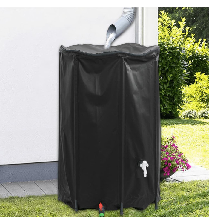 Réservoir d'eau avec robinet pliable 1000 L PVC | Mobilier & Déco