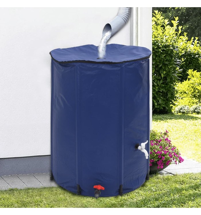 Réservoir d'eau avec robinet pliable 750 L PVC | Mobilier & Déco