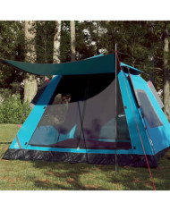 Tente de camping à dôme 5 personnes bleu libération rapide | Mobilier & Déco