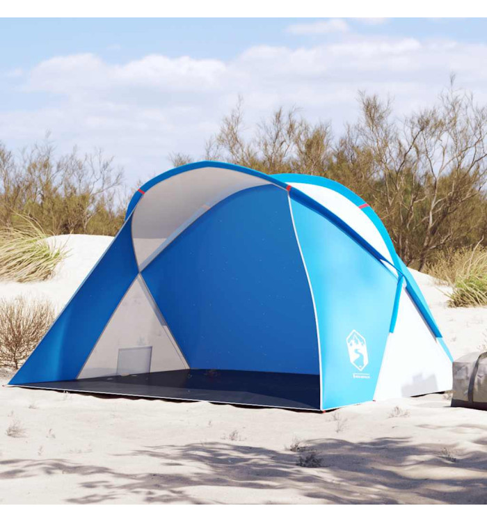 Tente de plage 2 personnes bleu azuré escamotable imperméable | Mobilier & Déco