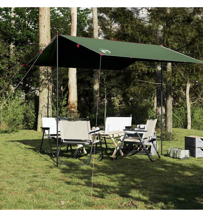 Bâche de camping vert 300x294 cm imperméable | Mobilier & Déco