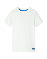 T-shirt pour enfants écru 128 | Mobilier & Déco