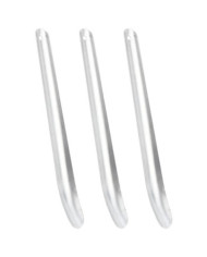 Grattoirs à sueur de cheval 3 pcs argenté aluminium | Mobilier & Déco