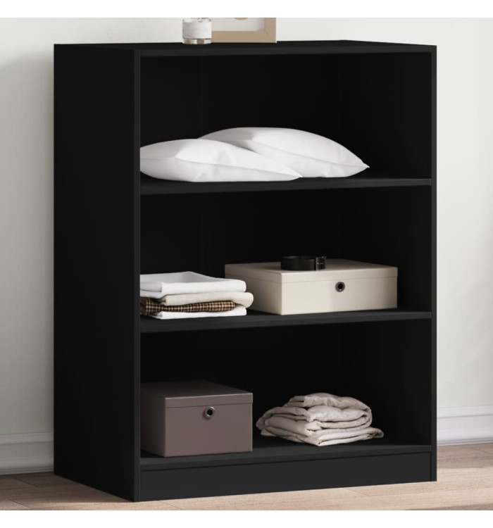 Garde-robe noir 77x48x102 cm bois d'ingénierie | Mobilier & Déco