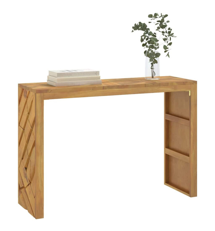 Table console 110x35x75 cm bois massif d'acacia | Mobilier & Déco